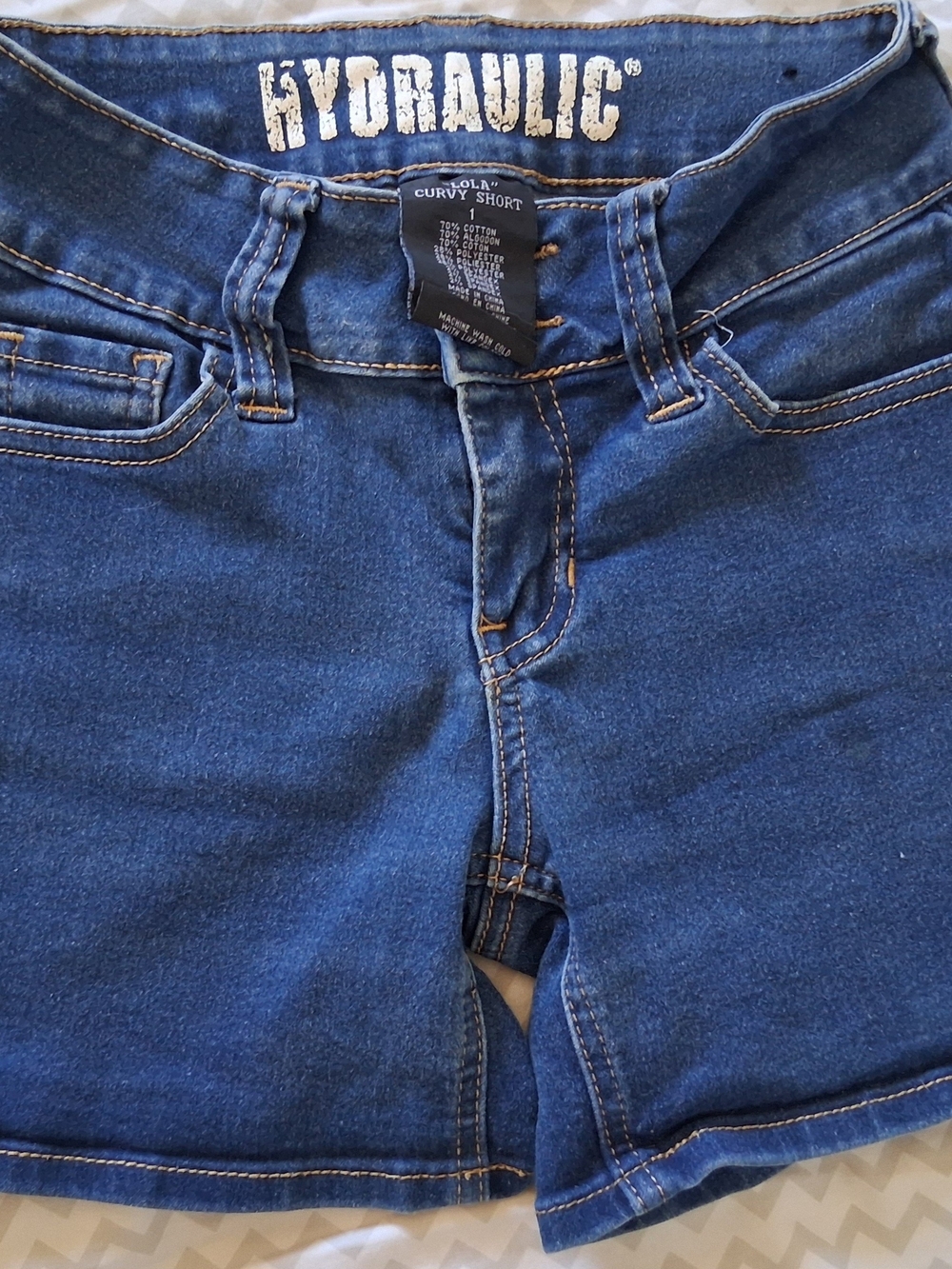 Hydraulic Womans's Dark Blue Denim Jeans Size 1